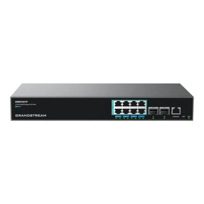 Switch Grandstream GWN7821P 24 Portas 8x 2.5 GbE PoE 240W