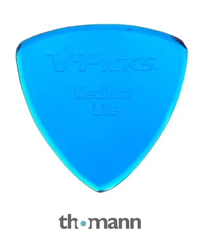 V-Picks Medium Pointed Lite Blue