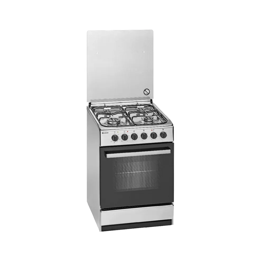 Fogão a Gás Meireles E540X 59L 4 Bicos Inox