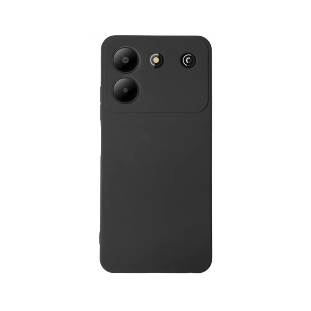 Capa Silicone ZTE Blade A54 Preta