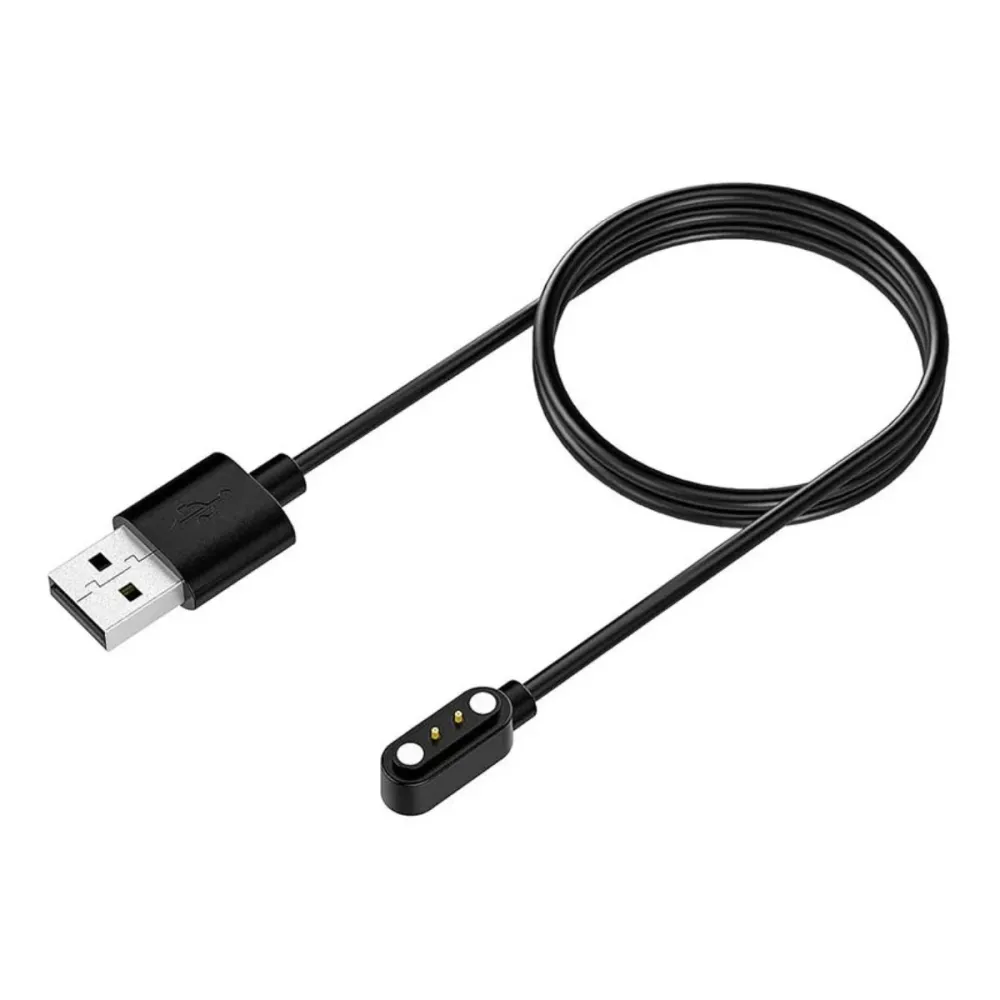 Cabo de Carregamento para Smartwatch Universal 2.5mm Preto