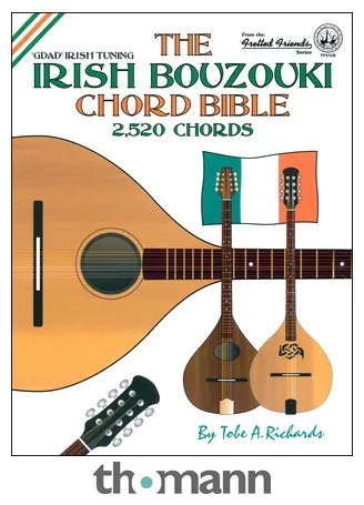 Cabot Books Publishing Irish Bouzouki Chord Bible