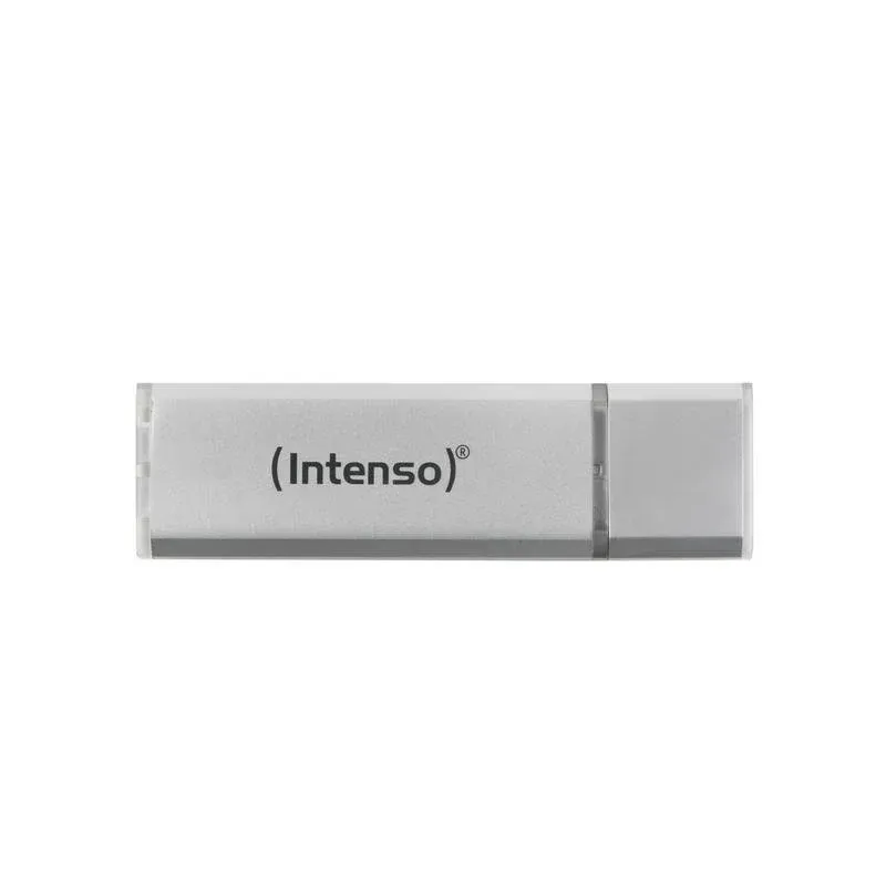 Pen Drive Intenso Alu Line 8GB USB 2.0 Prateado com Tampa