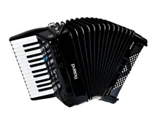 Acordeão de Teclas Roland FR1X V-Accordion® Preto