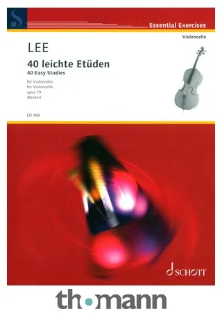 Schott Lee 40 leichte Etüden