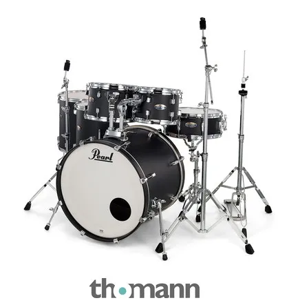 Pearl Decade Maple 6pc Satin Black