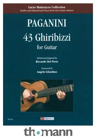 UT Orpheus Edizioni Paganini 43 Ghiribizzi Guitar