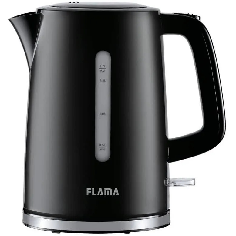Jarro Elétrico FLAMA 727FL 2200W 1,7L Preto