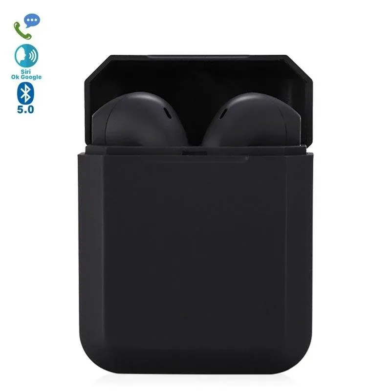 Auriculares Dam Electronics Di2 TWS Inalámbricos Bluetooth 5.0 Cancelamento de Ruído IPX5 Preto