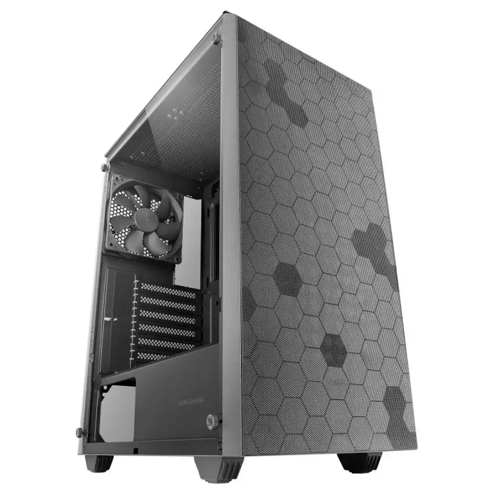 Caixa ATX Mars Gaming MC-Q3 Tempered Glass Preta