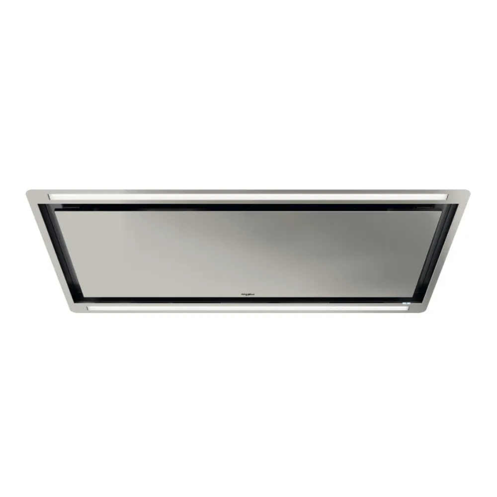 Exaustor de Encastre Whirlpool WEI102LRX 690 m³/h Cinzento