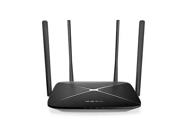 Router Mercusys AC12G Wi-Fi 5 Dual-Band 1167Mbps 4 Portas Gigabit