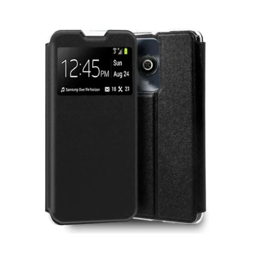Capa Flip Cover ZTE Blade A75 Preta