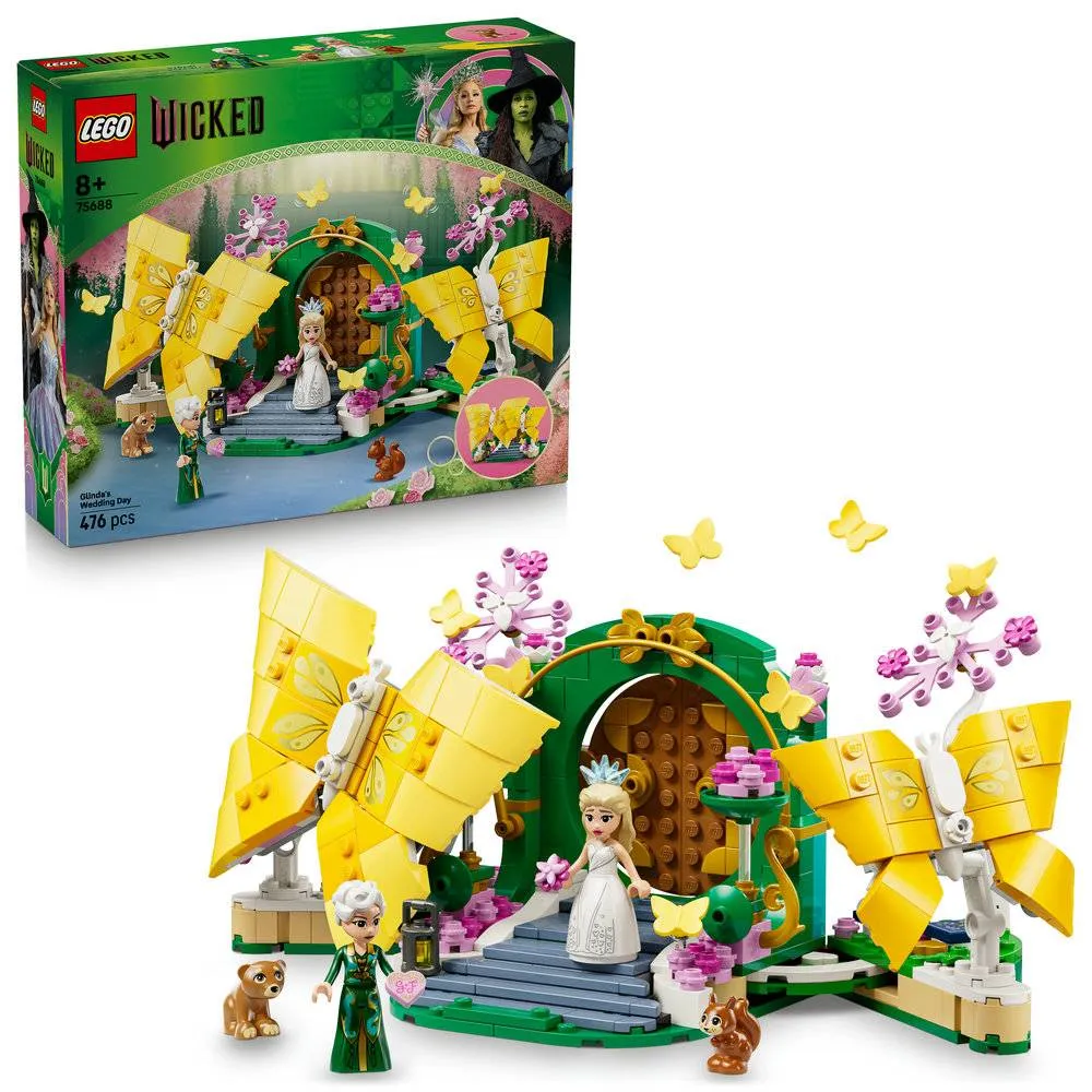 LEGO Wicked: Dia do Casamento da Glinda | Idades 8+ | 476 Peças | Item 75688