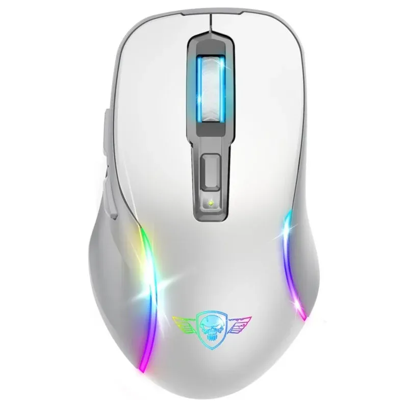 Spirit of Gamer Elite M50 Rato Gaming Ótico Sem Fios 8000 DPI Branco