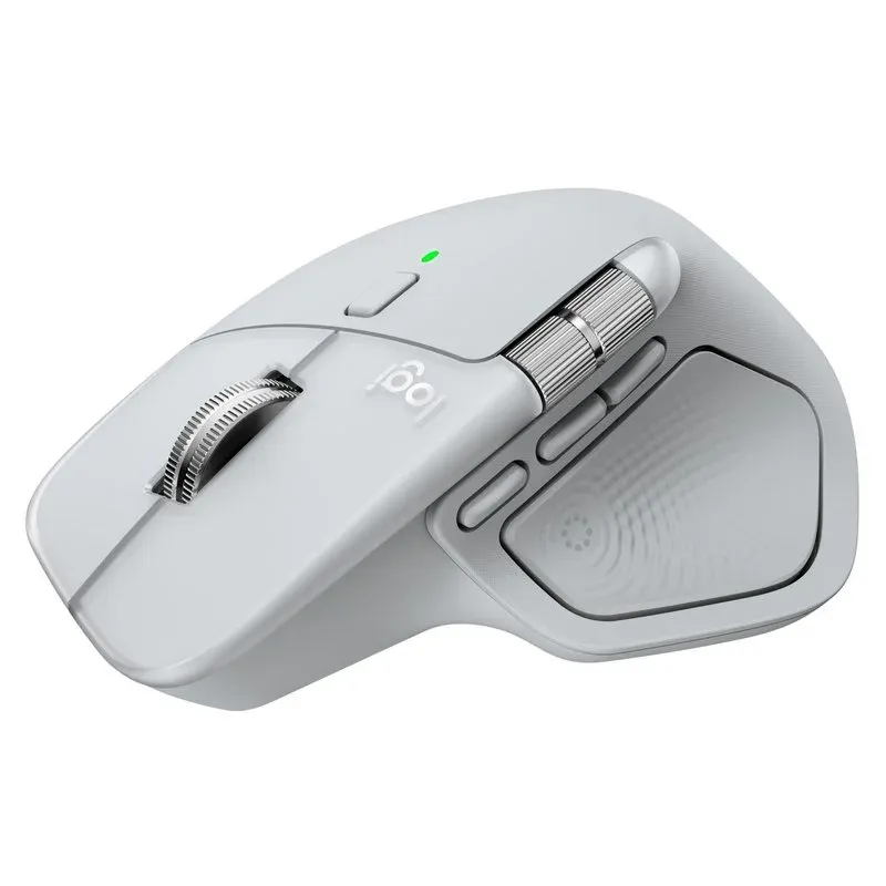 Logitech MX Master 4 for Mac Rato Ergonómico Bluetooth 8000 DPI com Roda Lateral Silver