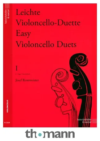 Heinrichshofen Verlag Leichte Violoncello-Duette