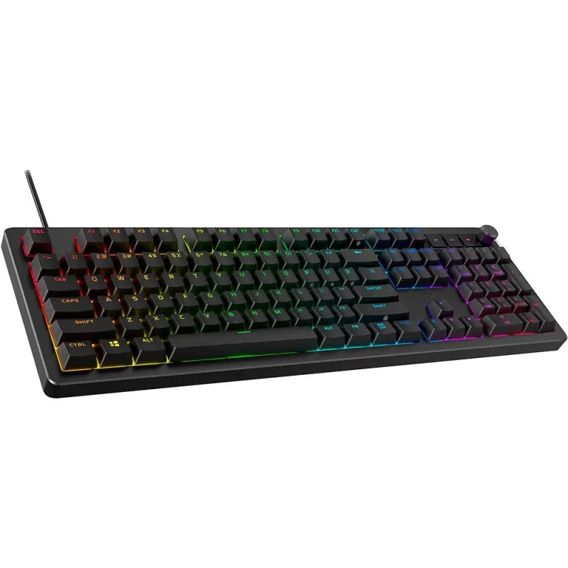 Teclado Mecânico HyperX Alloy Rise Gaming Linear Switches US Preto