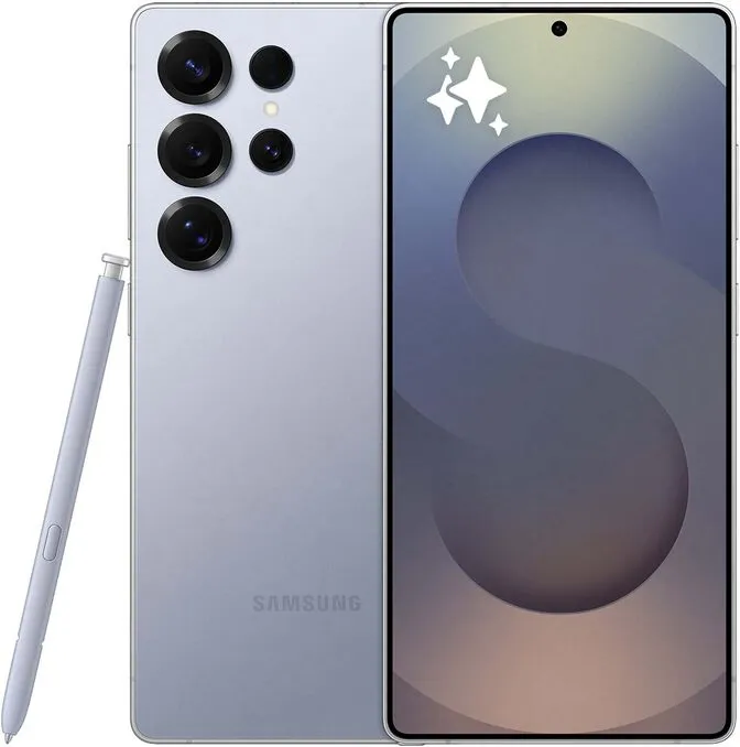Smartphone Samsung Galaxy S25 Ultra 6.9" (12 / 256GB) 120Hz Azul Prateado Titânio