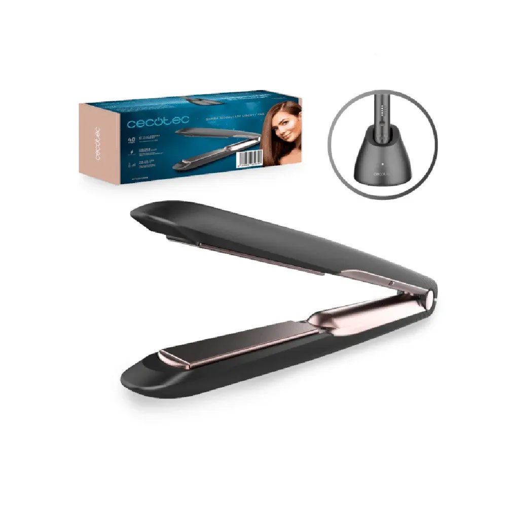 Alisador de Cabelo Pro Preto