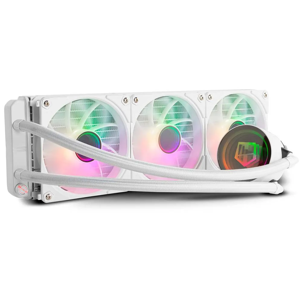 Water Cooler CPU Nox M-360 ARGB 360mm Branco