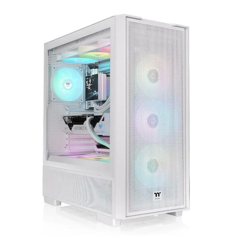 Torre Thermaltake S380 TG ARGB Vidro Temperado ATX EATX Gaming