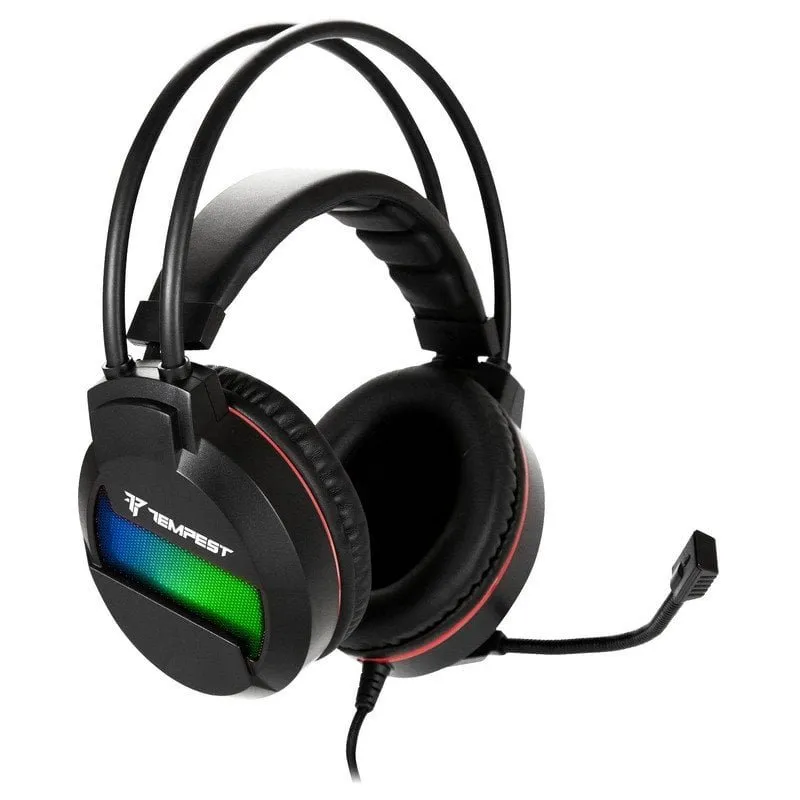 Auscultadores gaming Tempest GHS101 RGB para PC/PS4/Xbox One recondicionados