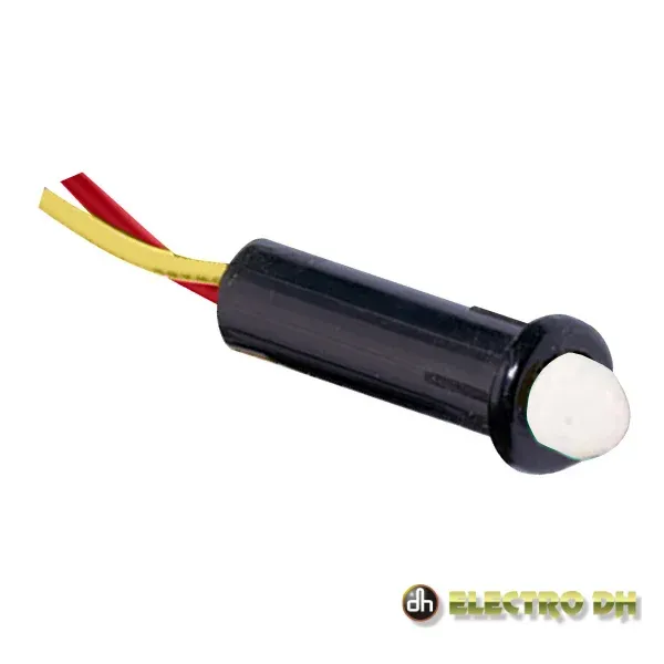 Led Piloto Intermitente 5.80mm 12v Vermelho Electro Dh