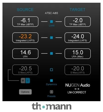 Nugen Audio LM-Correct 2 DynApt Extension
