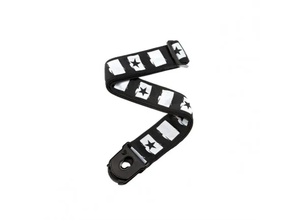 D'Addario Planet Lock Guitar Strap, Rockstar