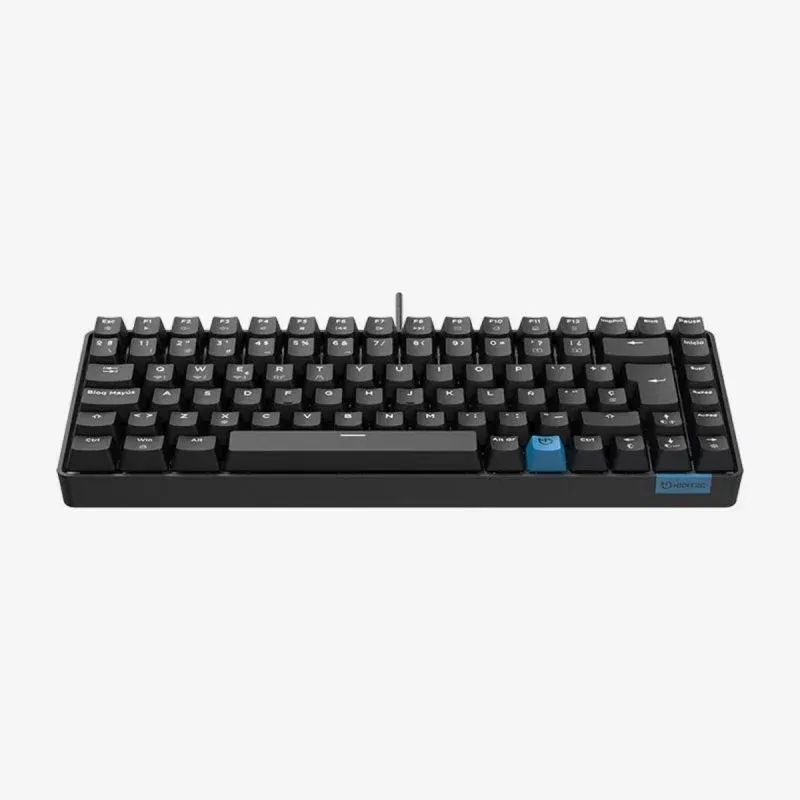 Hiditec GM1K Teclado Mecânico ARGB Sem Fios Multi-Modo Hot-Swap Preto (ES)