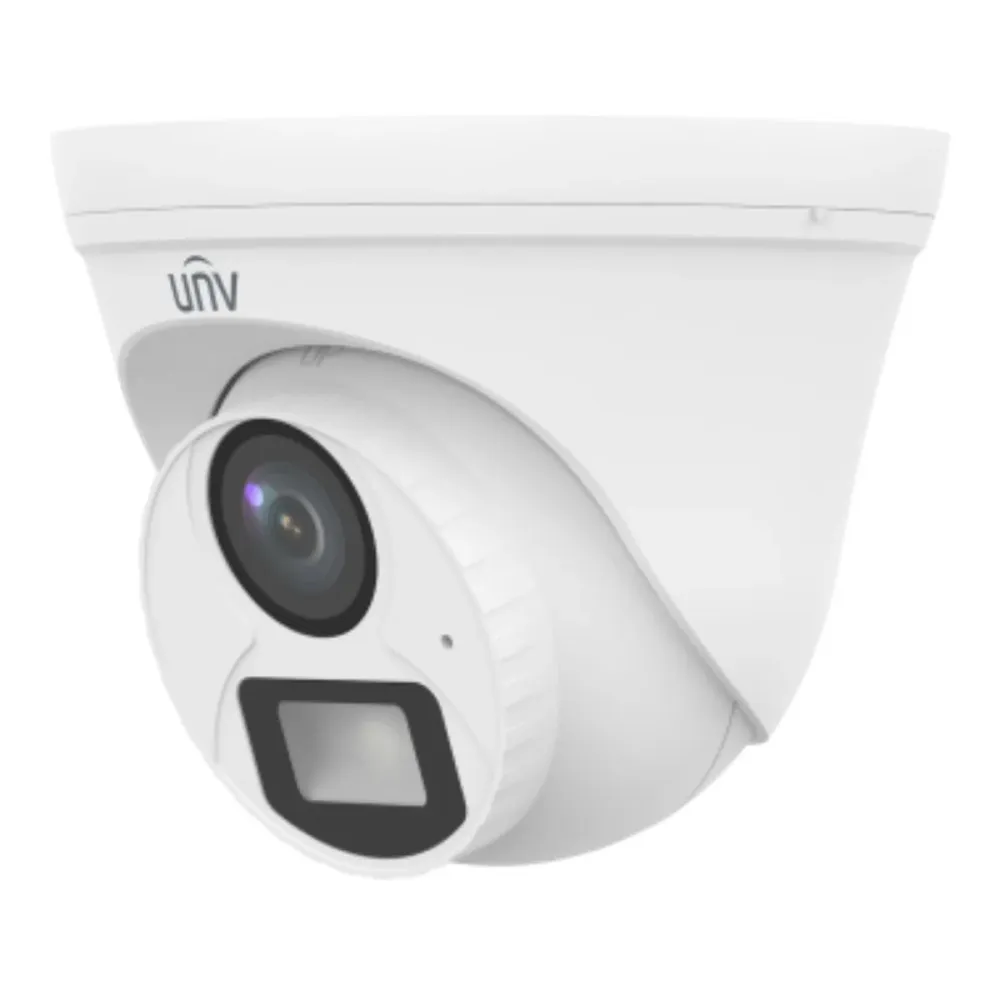 Câmara De Segurança Uniview Dolphin Turret 2MP 2.8mm IP67 ColorHunter - UV-UAC-T112-AF28-W