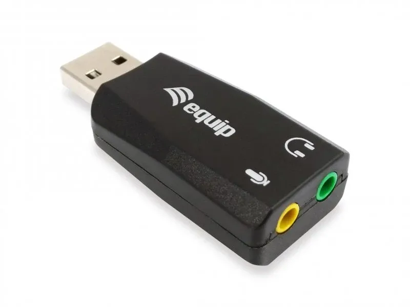 Adaptador de áudio USB EQUIP
