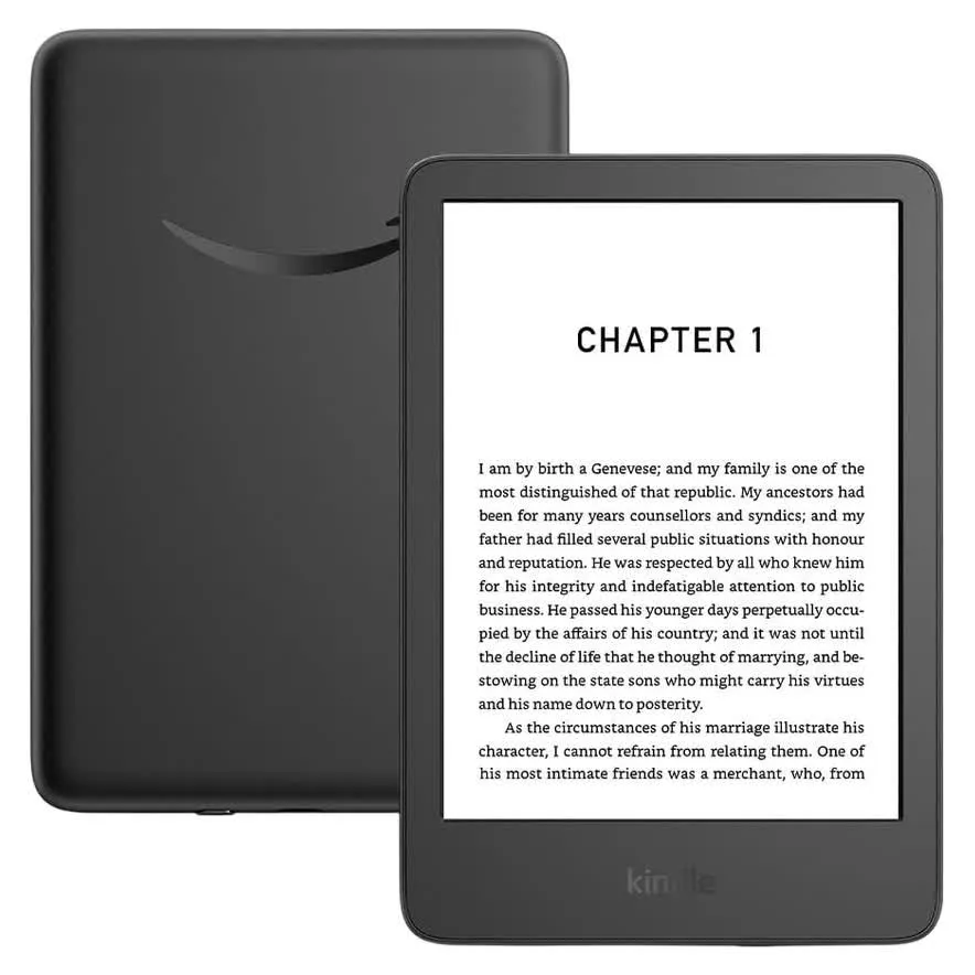 Amazon Kindle (11ª geração, 2024) 16GB Wi-Fi (No Ads) Preto