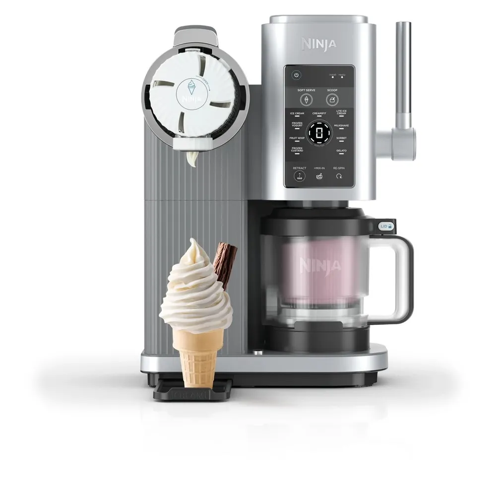 MÁQUINA DE GELADOS NINJA NC701EU SCOOP&SWIRL 800W 2L 13PR