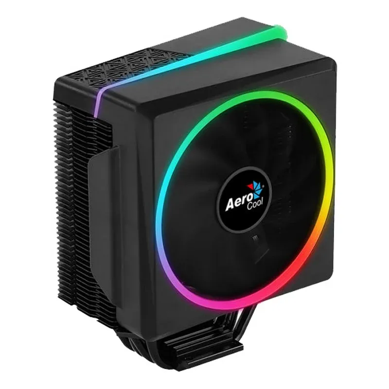 Cooler CPU AeroCool Cylon 4 ARGB CPU Ventoinha RGB 120mm
