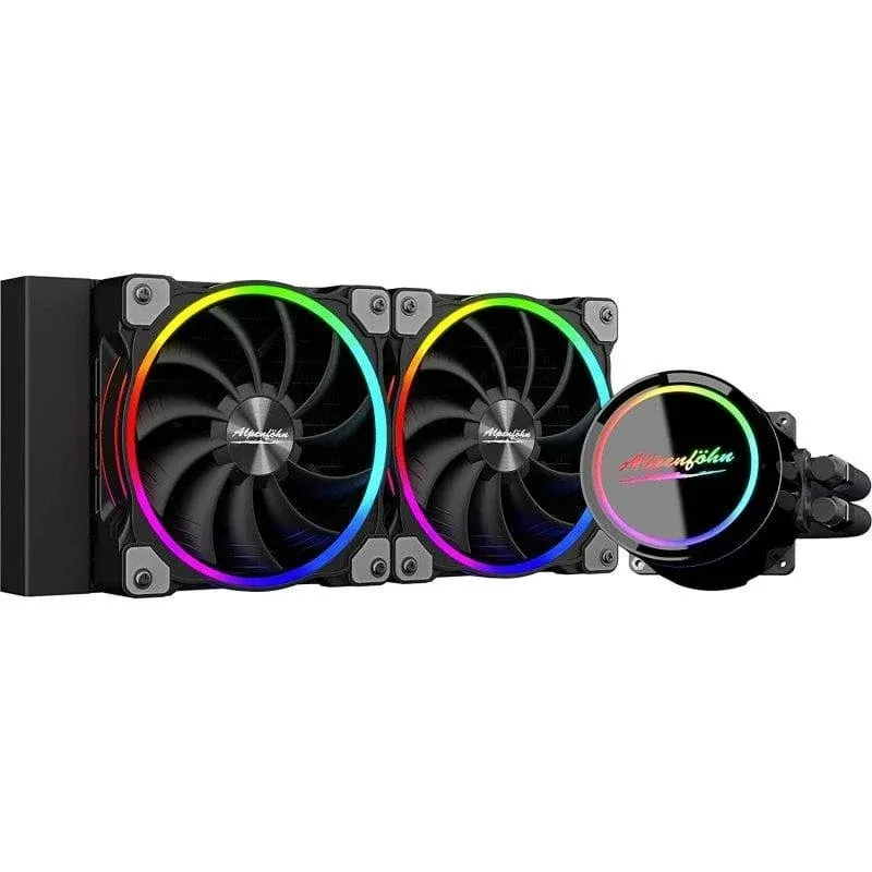 Refrigeração Líquida Alpenföhn Gletscherwasser 240mm 2 Ventoinhas ARGB