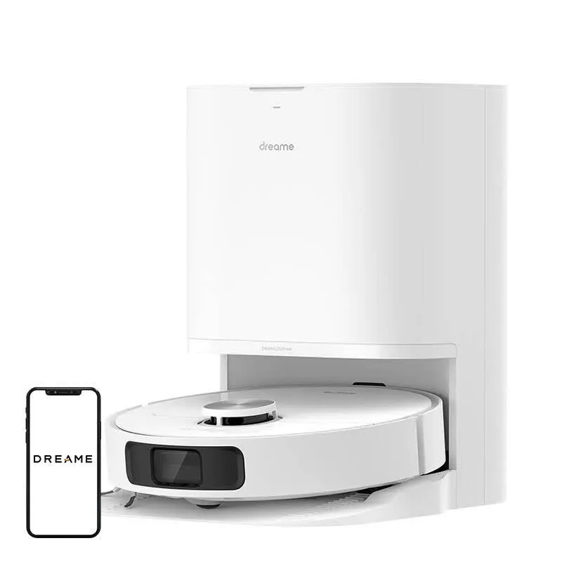 Robot Aspirador DreameBot L10 Prime + Estação Base (Branco) - DREAME