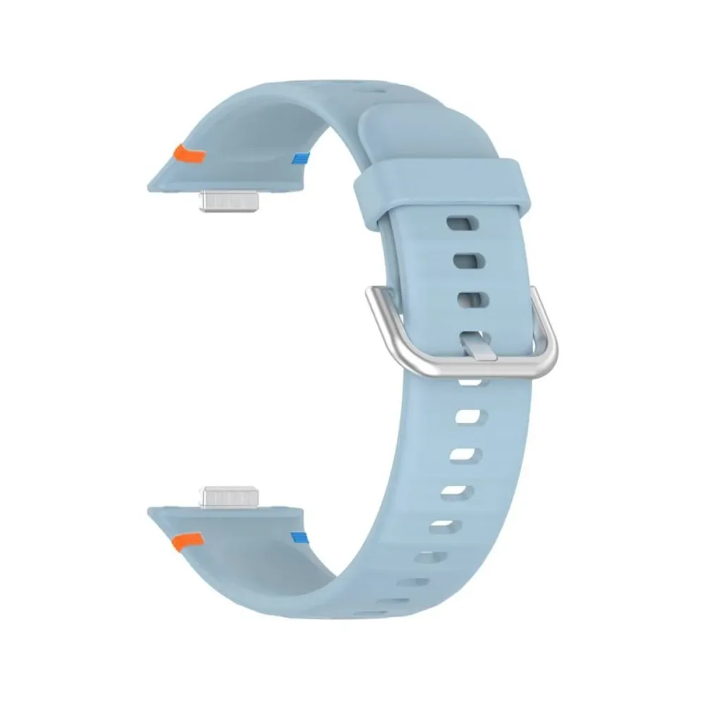 Bracelete Silicone Huawei Watch Fit 4 Azul