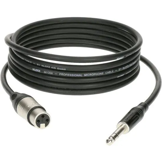 Klotz CABO MICROFONE M1FS1K0100 1m Jack/XLR