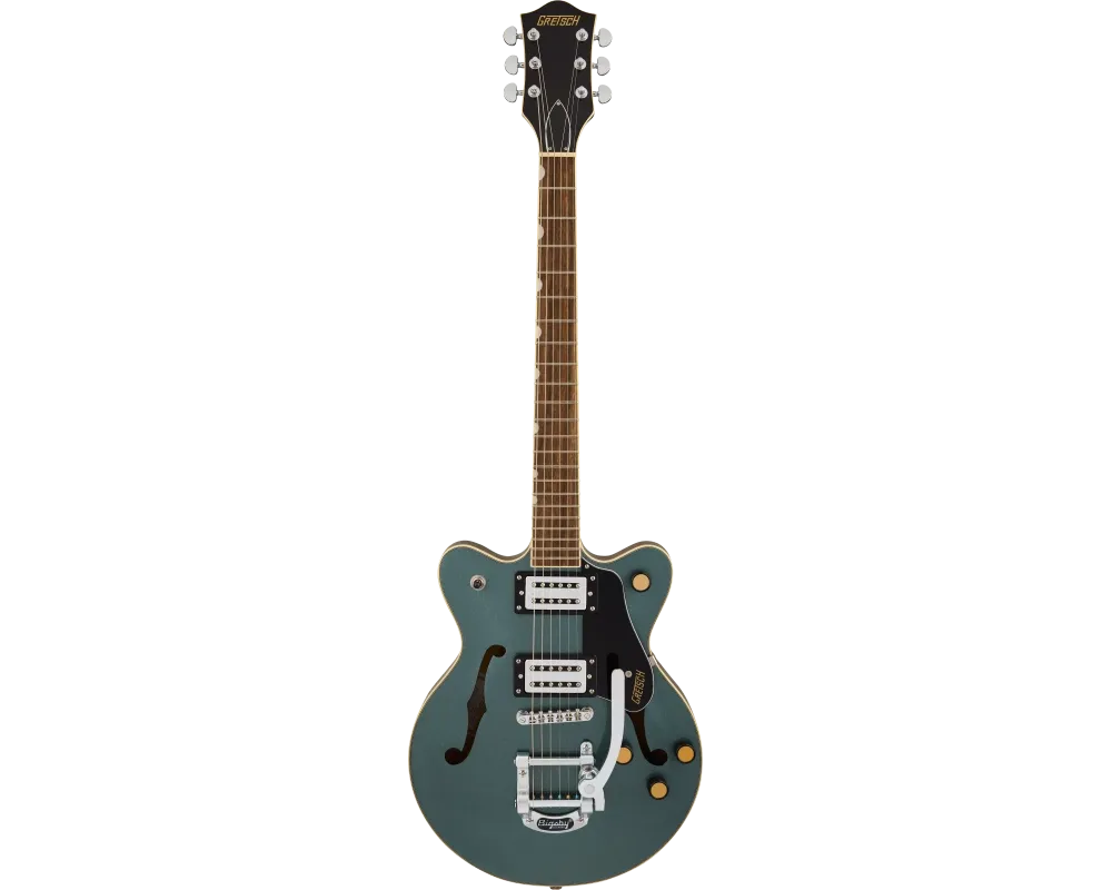 Gretsch G2655T Streamliner CB Jr. DC LF w/ Bigsby Gunmetal