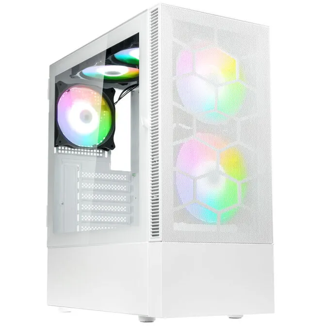 Caixa ATX Kolink Observatory MX Mesh ARGB Branco
