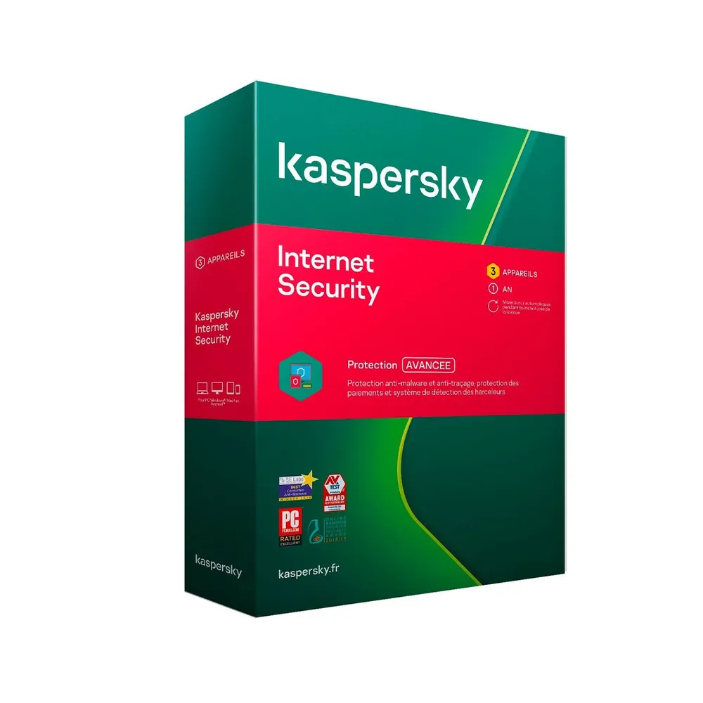Software Kaspersky Internet Security 2021 2 Users / 1 Ano