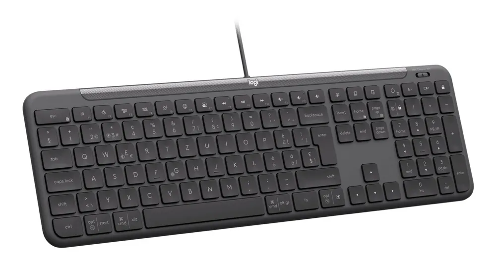 Logitech Teclado com Fio K620 para Empresas - Grafite - EUA 920-013333
