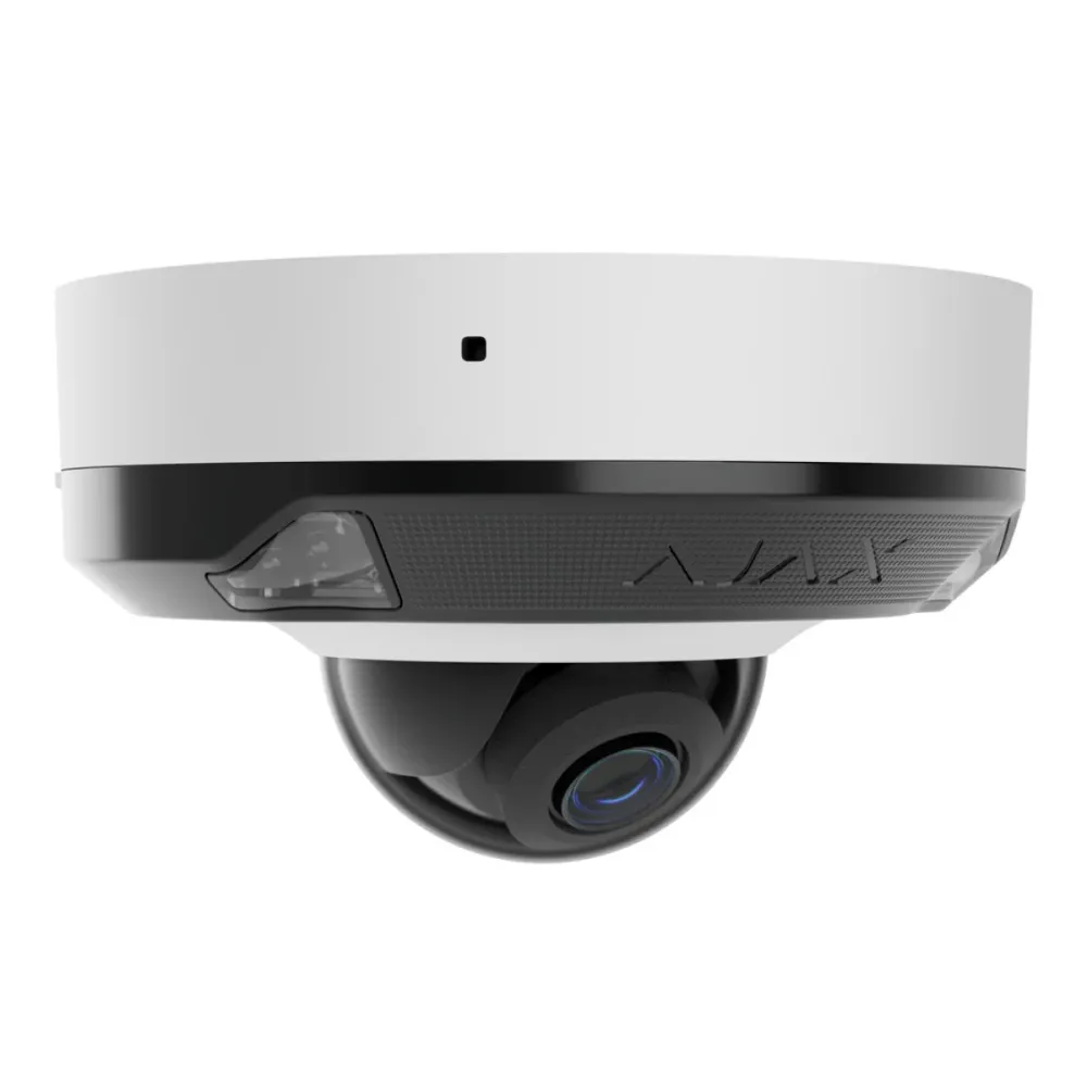 Câmara de Segurança IP Ajax DomeCam Mini 8MP Progressive Scan CMOS 2.8mm Branco