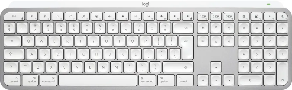 Logitech 920-011638 MX Keys S Teclado para Mac Cinza Claro 920-011638