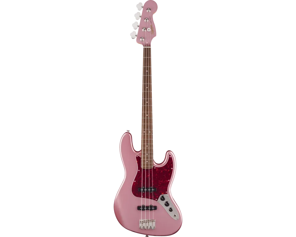 Squier by Fender FSR Classic Vibe 60s Jazz Bass LRL TSPG MH Burgundy Mist