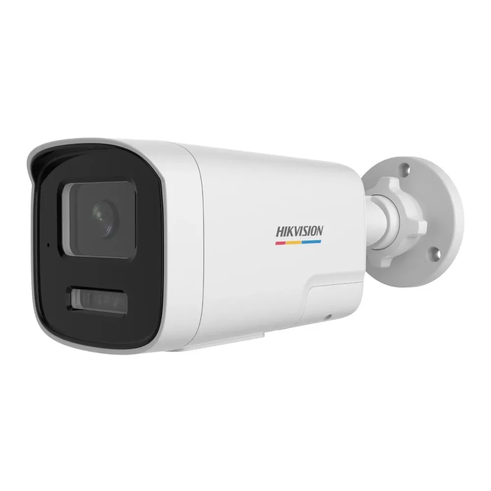 Câmara de Segurança IP Hikvision Bullet 4MP 2.8mm ColorVu IP67 Branca