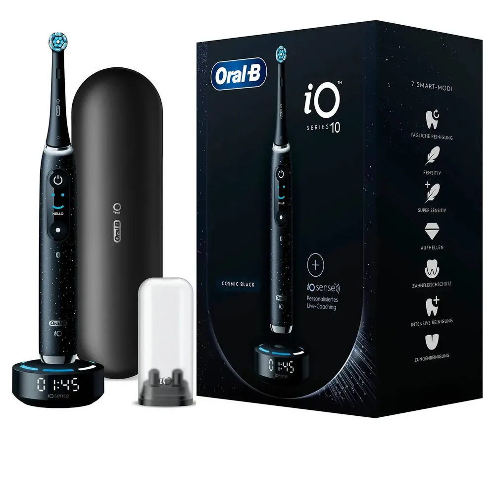 Escova de Dentes Elétrica Oral-B iO 10 Series Cosmic Black
