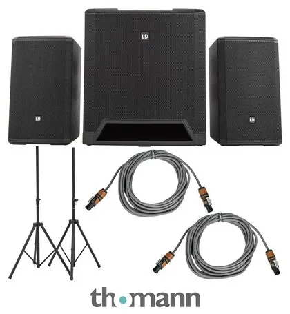 LD Systems Dave 15 G4X Stand Bundle